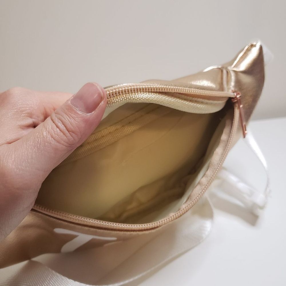 Tribe Crossbody Waist Bag Rose Gold Adjustable Strap - Picture 3 of 6